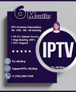 IPTV 6 Months Subscription - The Best IPTv Provider