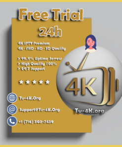 Strong 4K IPTv Free Trial 24H - Premium IPTV